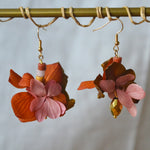 Load image into Gallery viewer, Boucles d'oreilles pendantes HORTENSIA