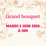 Load image into Gallery viewer, vignette pour l'atelier floral du 2 juin grand bouquet fleurs fraîches ou séchées ou fleurs fraîches | Atelier Flauri