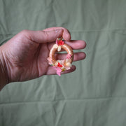 Boucles d'oreilles créoles PÊCHE