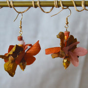 Boucles d'oreilles pendantes HORTENSIA
