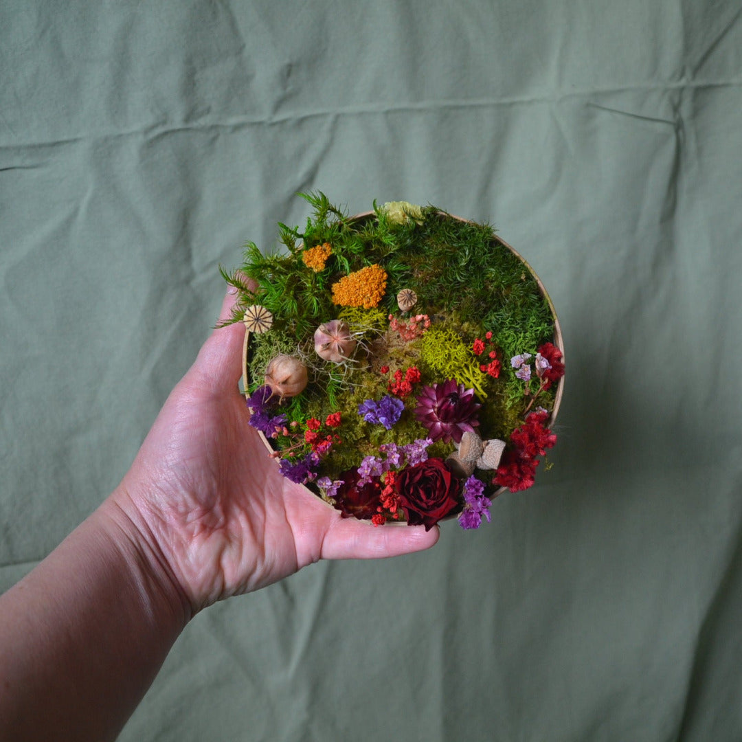 Mini tableau végétal POÉSIE