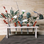 Charger l'image dans la visionneuse de galerie, Vase artisanal bois soliflore | Flauri