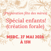 vignette pour l'atelier floral de la fête des mères | Atelier Flauri